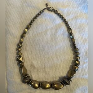 Chic Bronzy Beaded Necklace